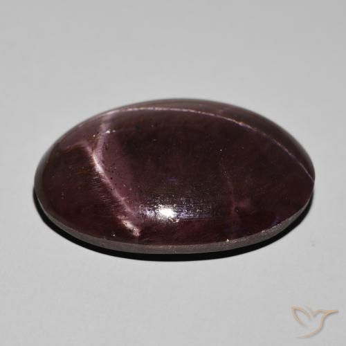 9,17 ctw natürlicher Mahagonirot Sterngranat, Oval, Lichtundurchlässig