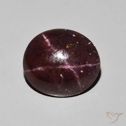 11.81ct Natürlicher Mahagonirot Sterngranat, Oval, Lichtundurchlässig