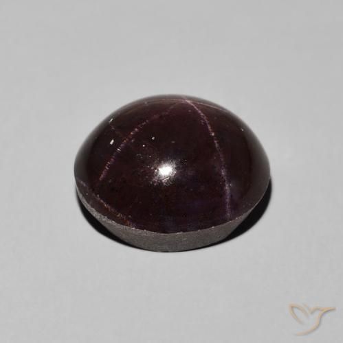 9,17 ctw natürlicher dunkelrot Sterngranat, Oval, Lichtundurchlässig