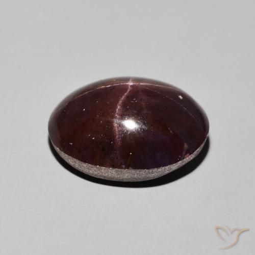 9,17 ctw natürlicher Mahagonirot Sterngranat, Oval, Lichtundurchlässig