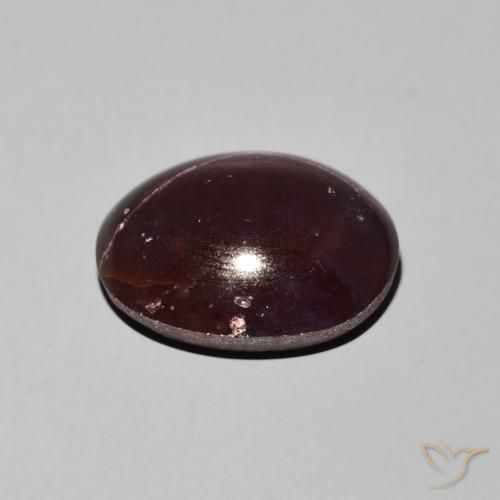 9,17 ctw natürlicher dunkelrot Sterngranat, Oval, Lichtundurchlässig