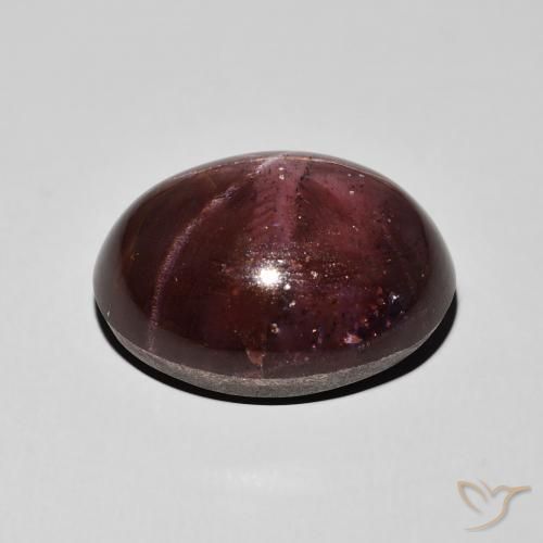9,17 ctw natürlicher dunkelrot Sterngranat, Oval, Lichtundurchlässig
