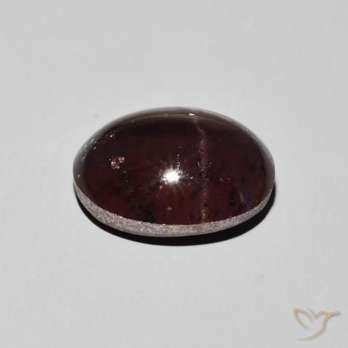 9,17 ctw natürlicher Mahagonirot Sterngranat, Oval, Lichtundurchlässig
