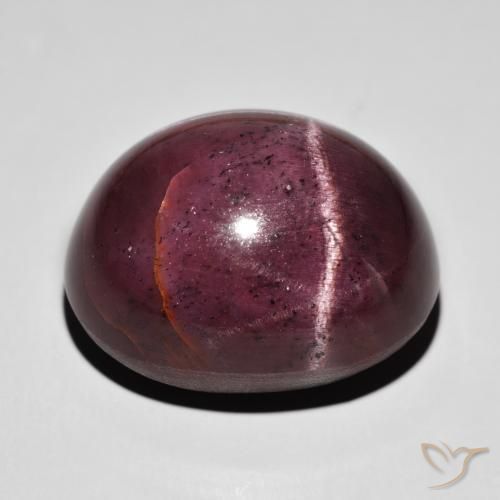 9,17 ctw natürlicher dunkelrot Sterngranat, Oval, Lichtundurchlässig