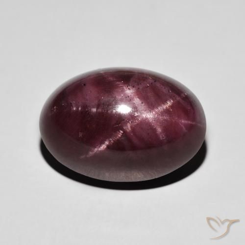 22.38ct Natürlicher Mahagonirot Sterngranat, Oval, Lichtundurchlässig