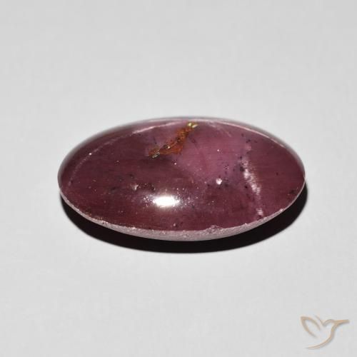9,17 ctw natürlicher dunkelrot Sterngranat, Oval, Lichtundurchlässig