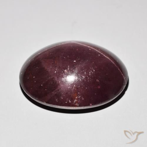 9,17 ctw natürlicher Mahagonirot Sterngranat, Oval, Lichtundurchlässig