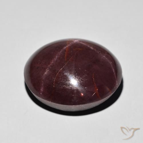 9,17 ctw natürlicher Mahagonirot Sterngranat, Oval, Lichtundurchlässig