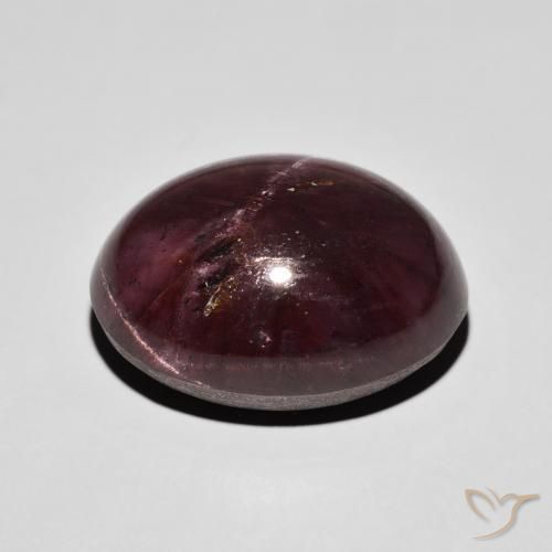 9,17 ctw natürlicher dunkelrot Sterngranat, Oval, Lichtundurchlässig