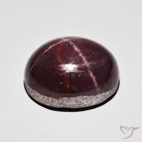 9,17 ctw natürlicher dunkelrot Sterngranat, Oval, Lichtundurchlässig