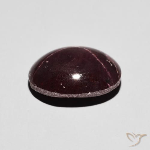 9,17 ctw natürlicher dunkelrot Sterngranat, Oval, Lichtundurchlässig