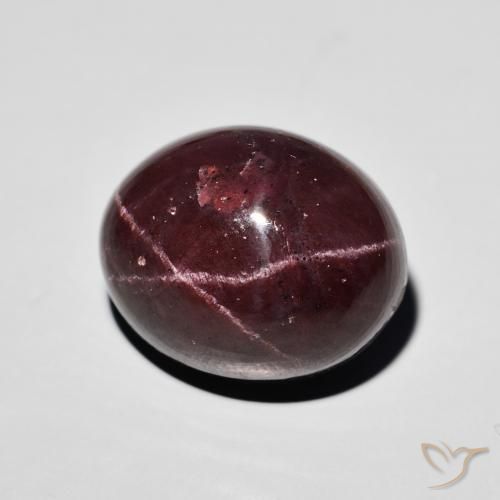 9,17 ctw natürlicher Mahagonirot Sterngranat, Oval, Lichtundurchlässig