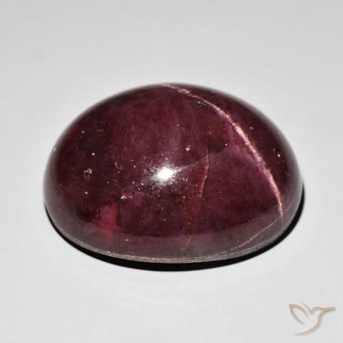 9,17 ctw natürlicher Mahagonirot Sterngranat, Oval, Lichtundurchlässig