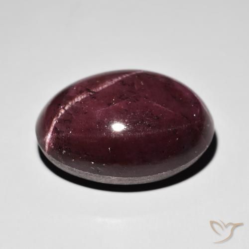 9,17 ctw natürlicher Mahagonirot Sterngranat, Oval, Lichtundurchlässig