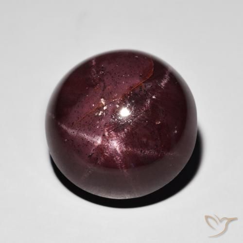 26.49ct Natürlicher Mahagonirot Sterngranat, Runden, Lichtundurchlässig