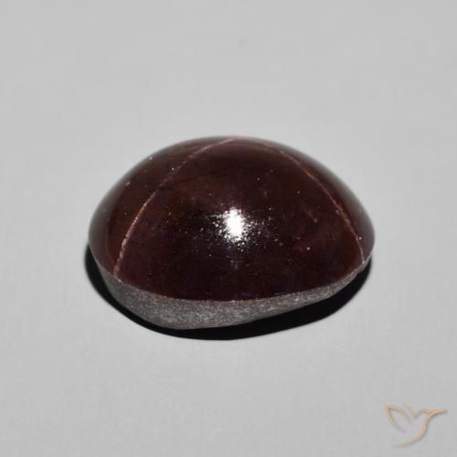 9,17 ctw natürlicher Mahagonirot Sterngranat, Oval, Lichtundurchlässig