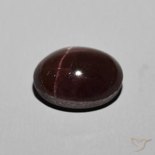 9,17 ctw natürlicher dunkelrot Sterngranat, Oval, Lichtundurchlässig