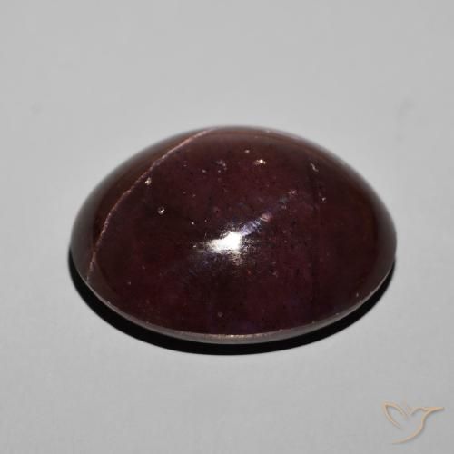 9,17 ctw natürlicher Mahagonirot Sterngranat, Oval, Lichtundurchlässig