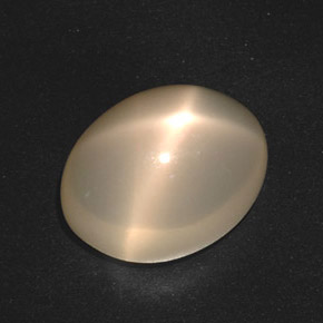 17,40 ctw natürlicher cream Stern-Mondstein, Oval Schliff, Lichtdurchlässig