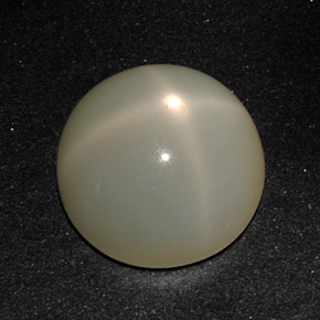 11,31 ctw natürlicher cream Stern-Mondstein, Rundschliff, Lichtdurchlässig