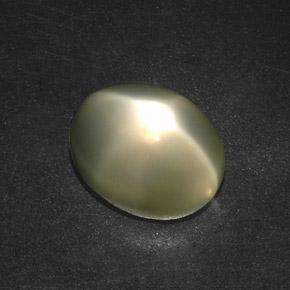 12,94 ctw natürlicher cream Stern-Mondstein, Transparent, Transparent / Lichtdurchlässig