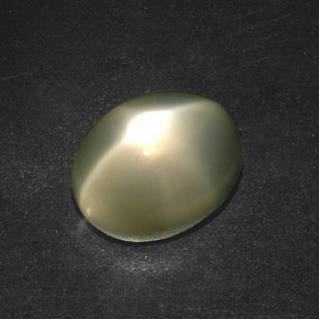 12,94 ctw natürlicher cream Stern-Mondstein, Transparent, Transparent / Lichtdurchlässig