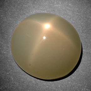 11,42 ctw natürlicher cream Stern-Mondstein, Oval Schliff, Lichtdurchlässig