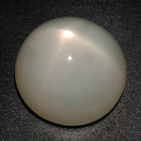 20,19 ctw natürlicher cream Stern-Mondstein, Rundschliff, Lichtdurchlässig