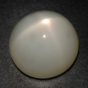 20,19 ctw natürlicher cream Stern-Mondstein, Rundschliff, Lichtdurchlässig