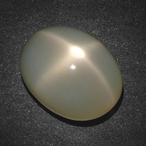 18,90 ctw natürlicher cream Stern-Mondstein, Oval Schliff, Lichtdurchlässig