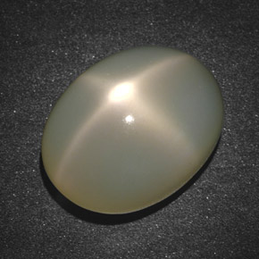 18,90 ctw natürlicher cream Stern-Mondstein, Oval Schliff, Lichtdurchlässig