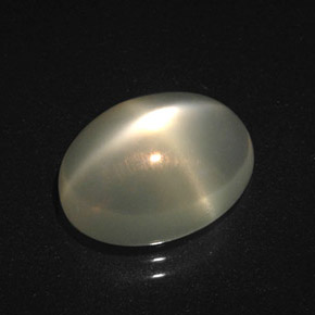 4,30 ctw natürlicher cream Stern-Mondstein, Oval Schliff, Lichtdurchlässig