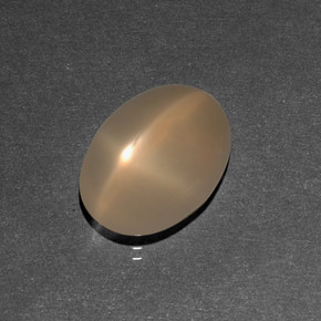 7,09 ctw natürlicher cream Stern-Mondstein, Transparent, Transparent / Lichtdurchlässig