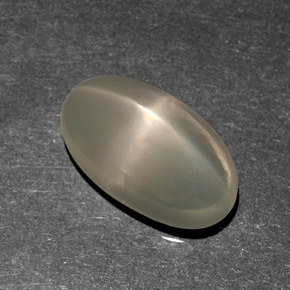 9,37 ctw natürlicher cream Stern-Mondstein, Transparent, Transparent / Lichtdurchlässig