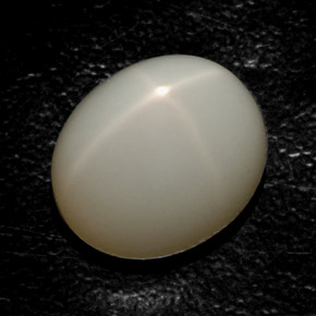 16,36 ctw natürlicher cream Stern-Mondstein, Transparent, Transparent / Lichtdurchlässig