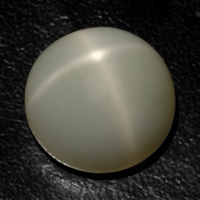 18,89 ctw natürlicher cream Stern-Mondstein, Transparent, Transparent / Lichtdurchlässig