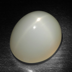 22,97 ctw natürlicher cream Stern-Mondstein, Oval Schliff, Lichtdurchlässig