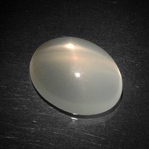 5,98 ctw natürlicher cream Stern-Mondstein, Transparent, Transparent / Lichtdurchlässig