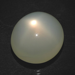 18,20 ctw natürlicher cream Stern-Mondstein, Transparent, Transparent / Lichtdurchlässig