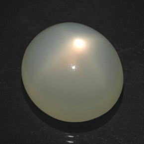 18,20 ctw natürlicher cream Stern-Mondstein, Transparent, Transparent / Lichtdurchlässig
