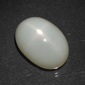 11,08 ctw natürlicher cream Stern-Mondstein, Oval Schliff, Lichtdurchlässig