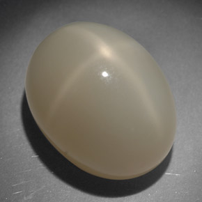 22,59 ctw natürlicher cream Stern-Mondstein, Oval Schliff, Lichtundurchlässig