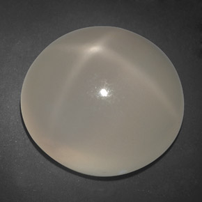 20,74 ctw natürlicher cream Stern-Mondstein, Transparent, Transparent / Lichtdurchlässig