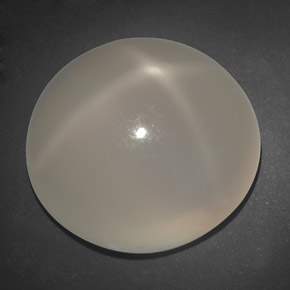 20,74 ctw natürlicher cream Stern-Mondstein, Transparent, Transparent / Lichtdurchlässig