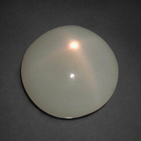 9,61 ctw natürlicher cream Stern-Mondstein, Transparent, Transparent / Lichtdurchlässig
