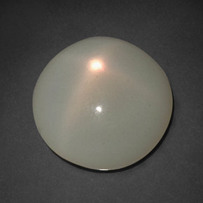 9,61 ctw natürlicher cream Stern-Mondstein, Transparent, Transparent / Lichtdurchlässig