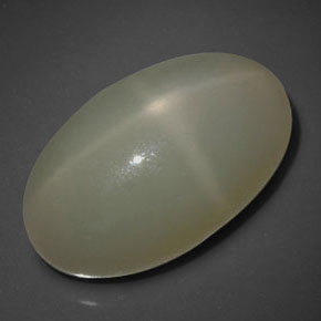 23,22 ctw natürlicher cream Stern-Mondstein, Transparent, Transparent / Lichtdurchlässig