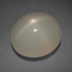 14,00 ctw natürlicher cream Stern-Mondstein, Transparent, Transparent / Lichtdurchlässig