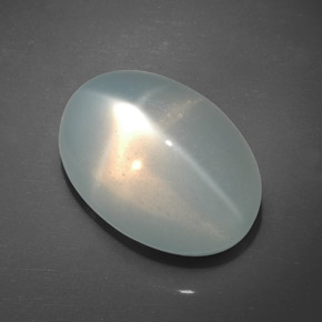 24,20 ctw natürlicher cream Stern-Mondstein, Transparent, Transparent / Lichtdurchlässig