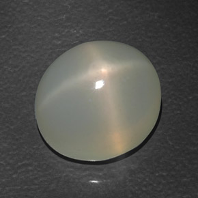 16,17 ctw natürlicher cream Stern-Mondstein, Transparent, Transparent / Lichtdurchlässig